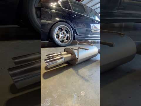 The Best Bang for $$$ BMW E46 exhaust Install and Sound!