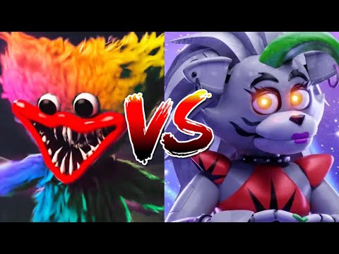 GLAMROCK ROXY vs RAINBOW HUGGY WUGGY | POPPY PLAYTIME COMPARING 🔥🔥🔥