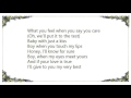 Kelly Price - Kiss Test Lyrics