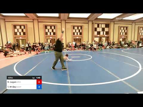 62 Lbs Rr Rnd 3 - Raphael Logan, Apex Wrestling Academy Vs Tanner McCray-Bey, Rampage Wrestling 03