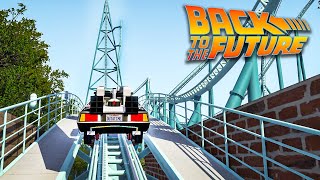 BACK TO THE FUTURE - Universal Great Britain, 88MPH Roller Coaster