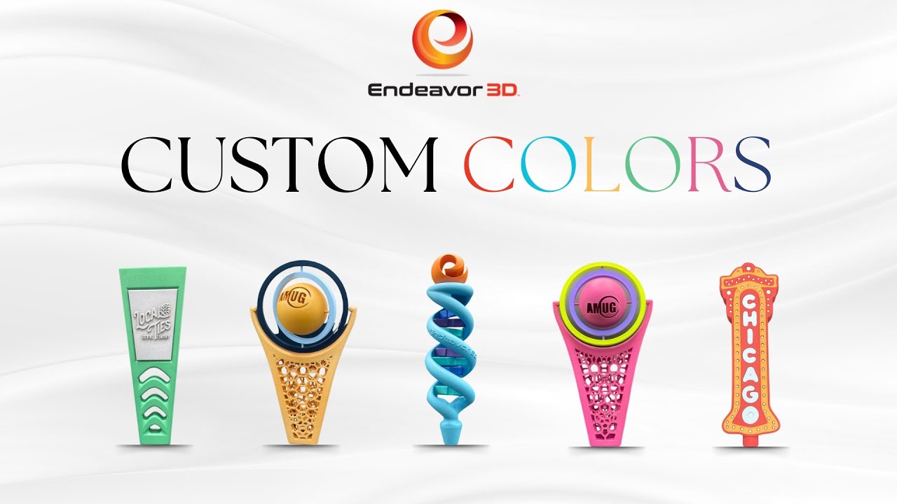 Custom Colors with Endeavor 3D