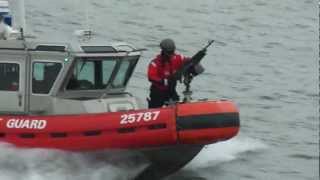 Armed escort on the Staten Island Ferry