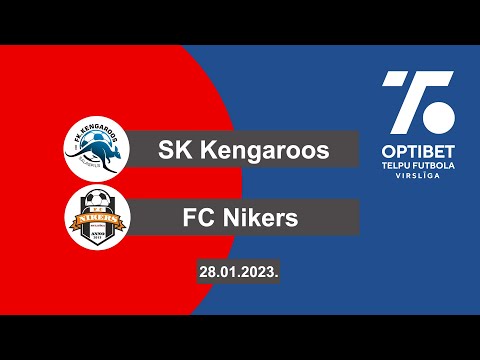 SK Kengaroos - FC Nikers [Optibet telpu futbola virslīga 22/23 Highlights]