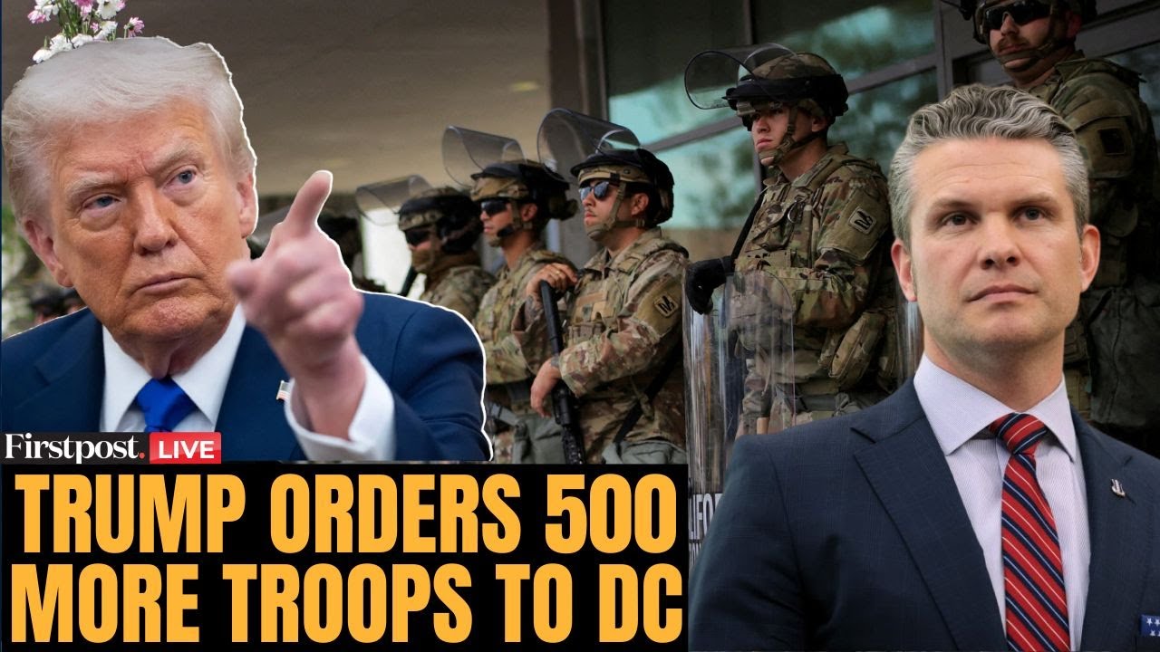 LIVE: Trump Orders 500 More Troops to DC After Guard Shooting Near White House | N18G