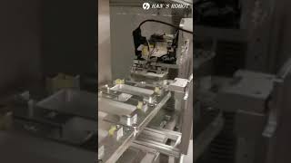 How to do inspection at a very compact space? The solution is Han's high flexibility cobot!!!