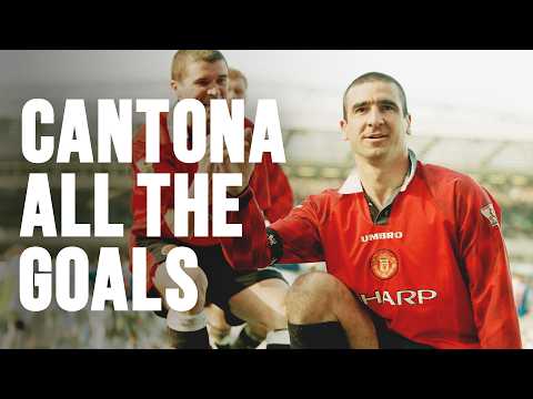 Eric Cantona: All The Goals 👑🇫🇷