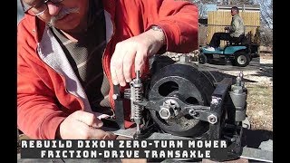 Rebuild a Friction-Drive Transaxle on Dixon Mowers