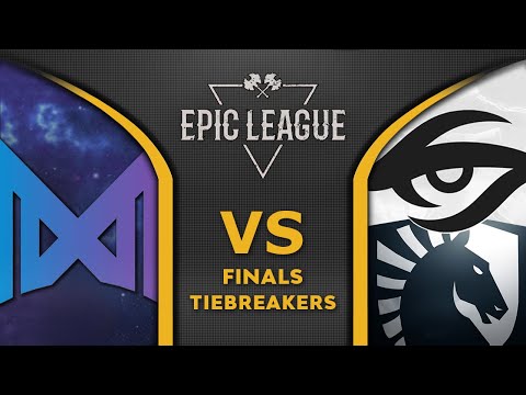 NIGMA SECRET LIQUID - TIEBREAKERS FINAL - EPIC LEAGUE 2020 Dota 2 Highlights