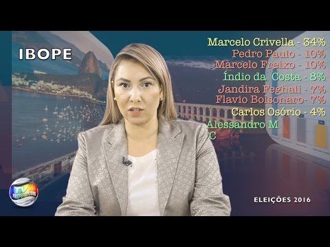 PESQUISAS IBOPE E DATAFOLHA RIO DE JANEIRO - ELEIÇÕES 2016 - TvPrefeito.com