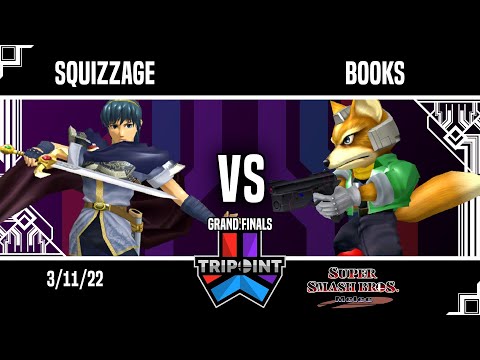 Tripoint Smash 134 - Grand Finals - squizzage(Marth) Vs. Books(Fox)