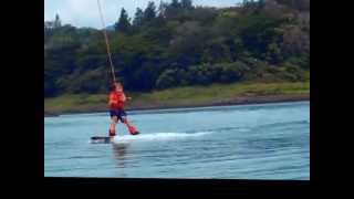 preview picture of video 'Mati y Pepin - Kids wakeboarding Lake Arenal, Costa Rica'