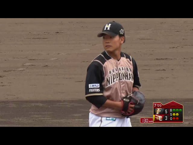 【ファーム】ファイターズ・福田俊 2回を無失点に抑える好リリーフ!! 2021年9月26日 東北楽天ゴールデンイーグルス 対 北海道日本ハムファイターズ(ファーム)