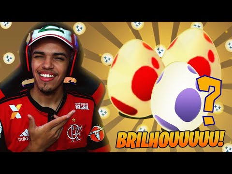 CHOQUEI UM SHINY RARÍSSIMO! OVOS DE 12KM E 10KM - POKÉMON GO