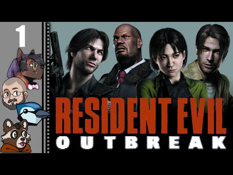 Let's Play Resident Evil Outbreak Co-op Part 1 - Jack's Bar