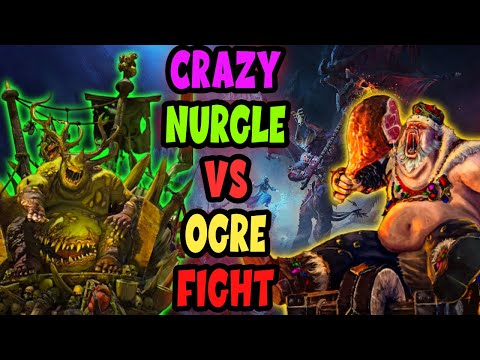 EPIC Nurgle VS Ogre Kingdoms Cinematic Battle | Total Warhammer III