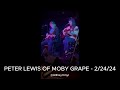 Peter Lewis of The Moby Grape w/Arwen Lewis Perform "If You Can't Learn From My Mistakes" - 2/24/24