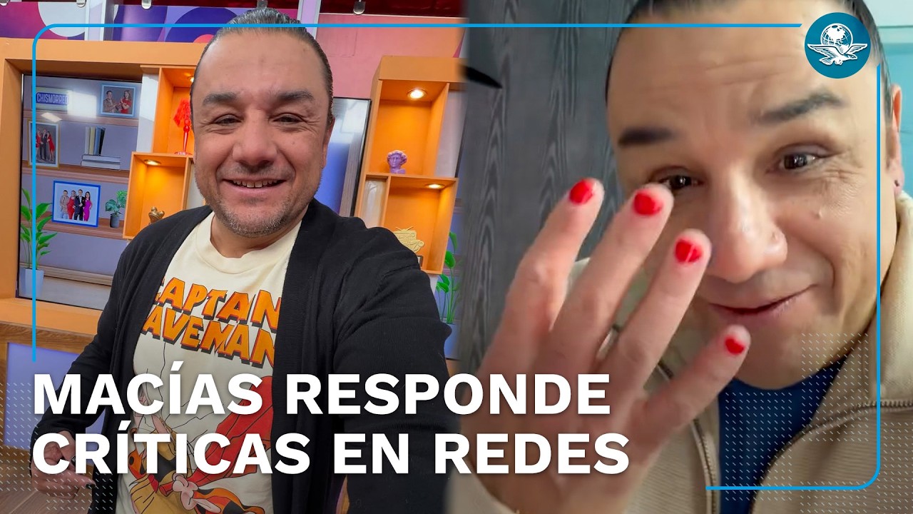 Esteban Macías enfrenta burlas y rumores tras mostrar sus uñas pintadas