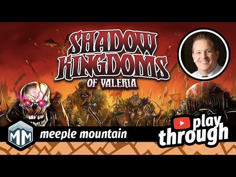 Shadow Kingdoms of Valeria - Solo Playthrough