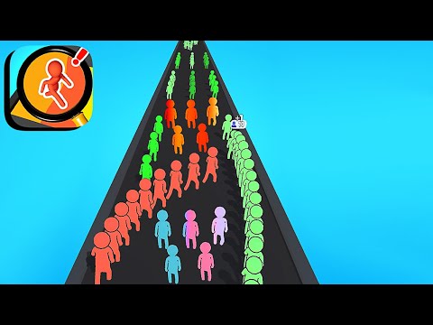 Colors Runners - All Levels Gameplay Android,ios (Levels 19-21) - YouTube