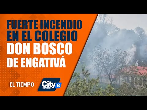 #Citynoticias8pm 20 de octubre: Se registró fuerte #incendio en el colegio #DonBosco, en Engativá