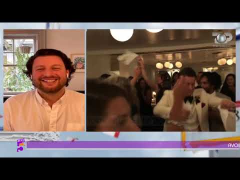 Pamje nga dasma alla shqiptare e çiftit gay,  dhëndri amerikan “e djeg” me vallet tona