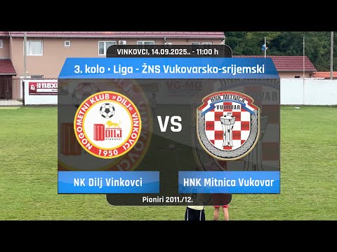 NK Dilj Vinkovci - HNK Mitnica Vukovar, 5-3, 3. kolo, Liga - ŽNS VS, Pioniri 2011./12.