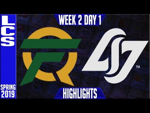 FLY vs CLG Highlights | LCS Spring 2019 Week 2 Day 1 | FlyQuest vs counter Logic Gaming