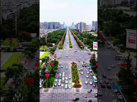 战略腹地四川成都的城市中轴线，天府大道#成都天府大道#战略腹地#基建狂魔#看见不一样的四川