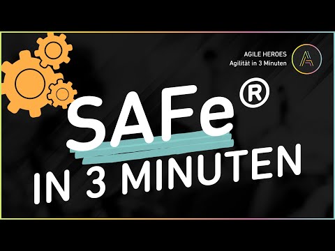 Was ist SAFe®? Das Scaled Agile Framework in 3 Minuten erklärt 💡