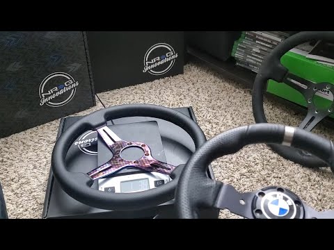 NEW NRG Innovation Light weight SIM Wheel - How light is it really? - First impressions