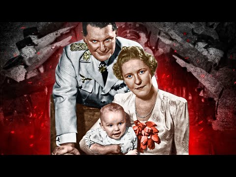 What happened to the wives of the captured Nazis after the fall of the Third Reich?