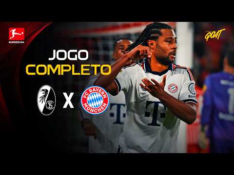 FREIBURG X BAYERN DE MUNIQUE | JOGO COMPLETO | BUNDESLIGA