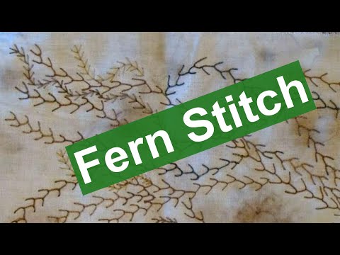 FERN STITCH on TRIPTYCH Book Cover