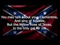 The Yellow Rose of Texas - The Confederate Army ...