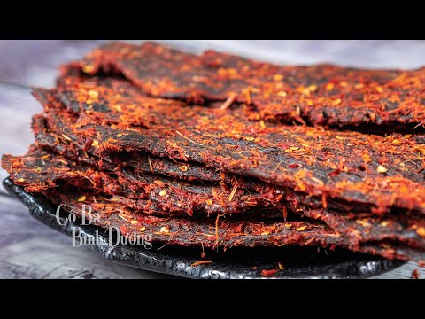 Bí quyết làm KHÔ BÒ đơn giản mà ngon hết sẩy