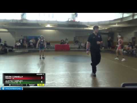 97 Lbs Round 2 (8 Team) - Devin Connelly, Team NY Vs Austin Carfley, Pennsylvania Red 3fb7