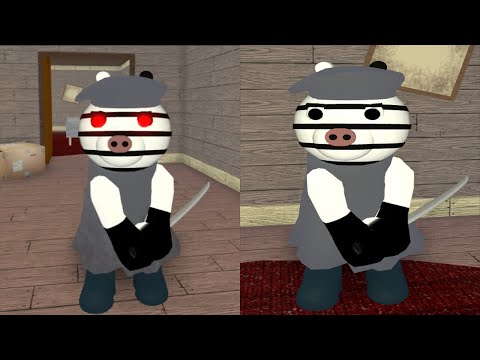 Zizzy TSP Infected vs Non Infected Jumpscare - Roblox Piggy RP
