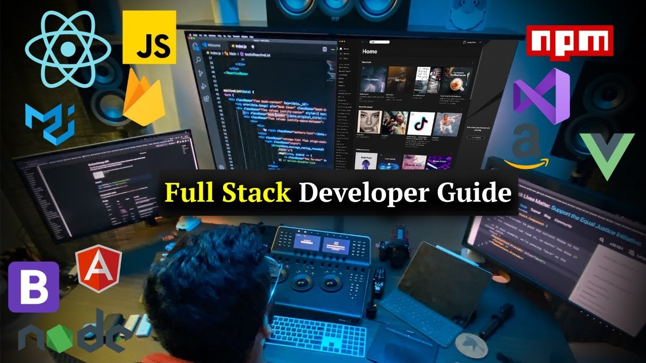 🔴 Full Stack Developer Guide 2021 (Your Roadmap to a Successful Career)