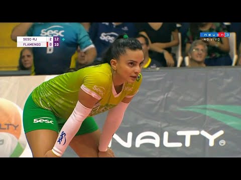 Natinha | Beautiful and Talented Volleyball Libero (HD)