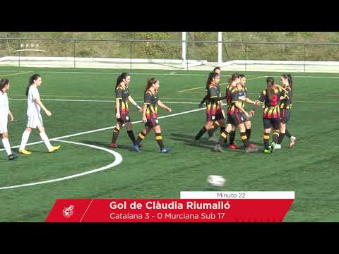 Resumen Catalana 9   0 Murciana  Sub 17 Femenino   2ª Fase Nacional Autonómico