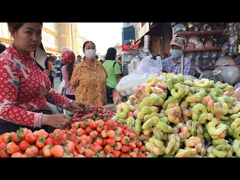 Interesting Local Market Walking Tour @Chhouk Meas Market 2022|Malis StreetFood Guide