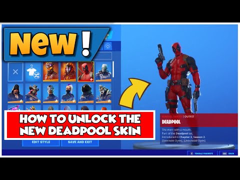 DEADPOOL Week 7 CHALLENGE GUIDE: 2 PISTOLS & SUPERHEROES - HOW TO UNLOCK DEADPOOL (Fortnite)