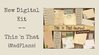 New Digital Planner Kit - This 'n That