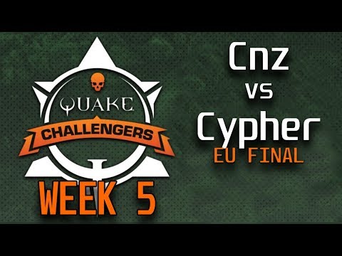 Cnz vs Cypher (Final) Quake Challengers EU/CIS week 5 (casted by Zoot)