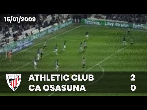 ⚽️ [Copa del Rey 08/09] Octavos (Vuelta)  I Athletic Club 2 - CA Osasuna 0 I LABURPENA