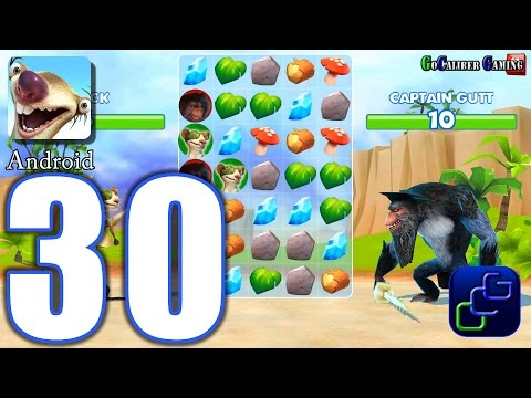 ICE AGE Adventures Android Walkthrough - Part 30 - Rhino, Sandy Diego, Captain Gutt