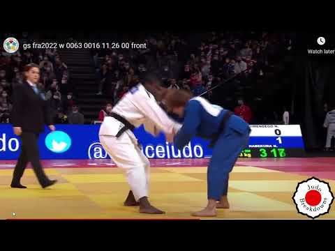 Nadia Matchiko Guimendego vs. Nami Nabekura - U63 Womens Judo Grand Slam Paris 2022