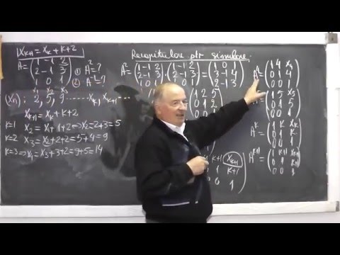 Lectia 905 Operatii cu matrice Siruri recurente liniare Compatibilitatea unor sisteme liniare Cls 11