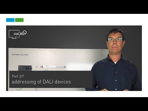 dali360 software by BAG electronics - addressing of DALI devices (Part 3/7)